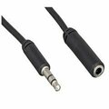 Swe-Tech 3C Slim Mold 3.5mm Stereo Extension Cable, 3.5mm Male to 3.5mm Female, 25 foot FWT10A1-02225
